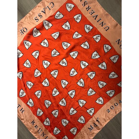Princeton University Class of 1954 Fiftieth Reunion Silk Twill Scarf LG Square - Picture 5 of 6